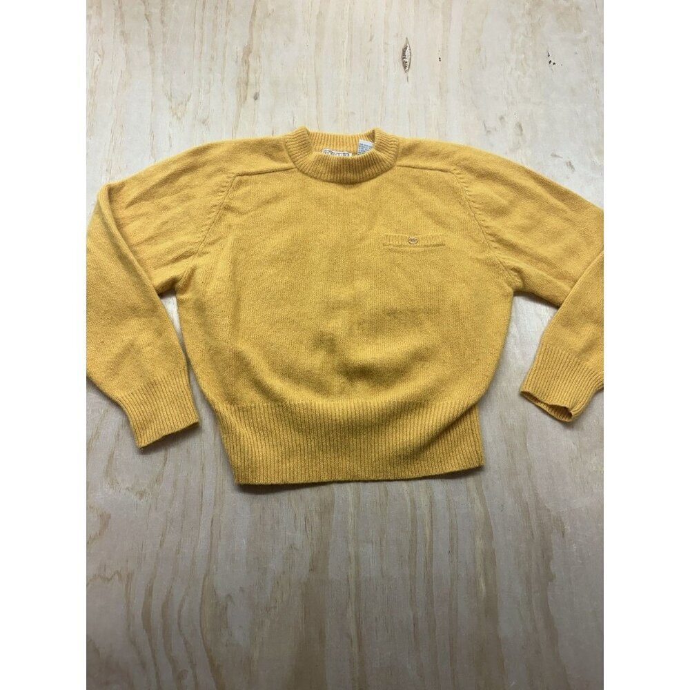 Lindsey Blake Petites Lambswool Angora Sweater Crew Neck Long Sleeve M Vintage